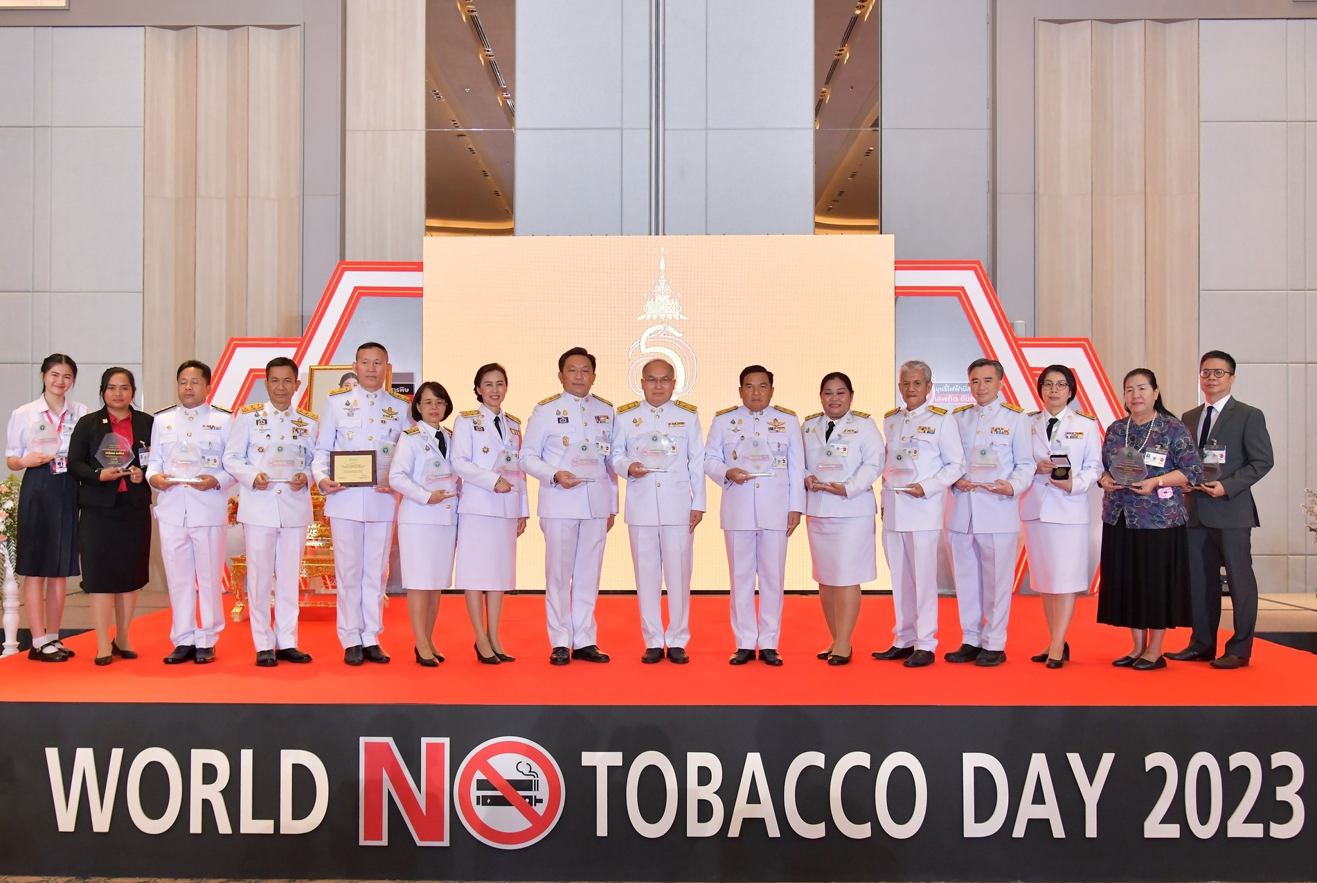 สำนักงานสถิติแห่งชาติ เข้าร่วมกิจกรรมงานรณรงค์วันงดสูบบุหรี่โลก ประจำปี 2566