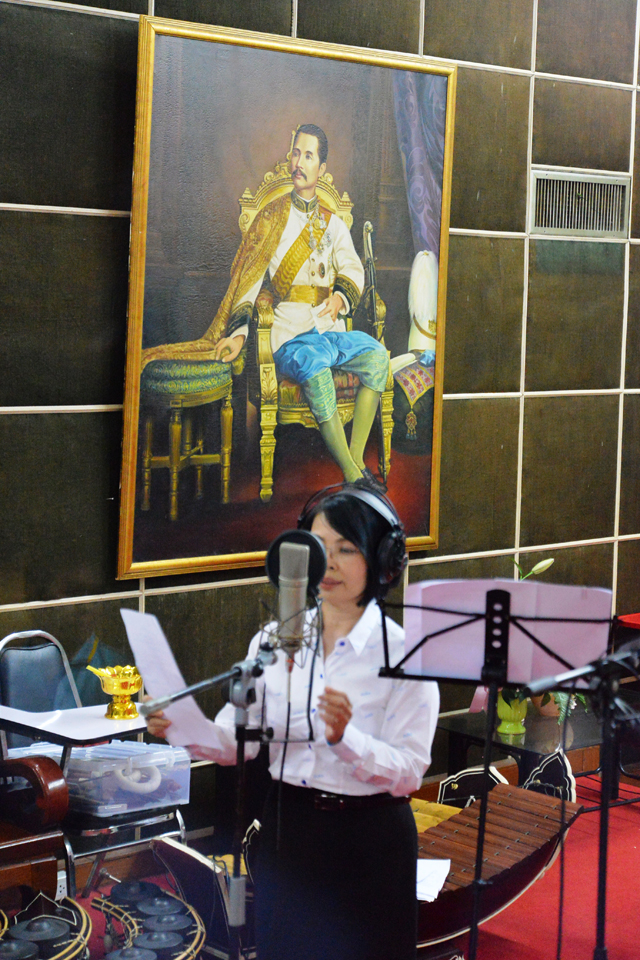 ​บันทึกเสียงเพลงมาร์ช สสช. เรามาดี และสสช. ขอวอน