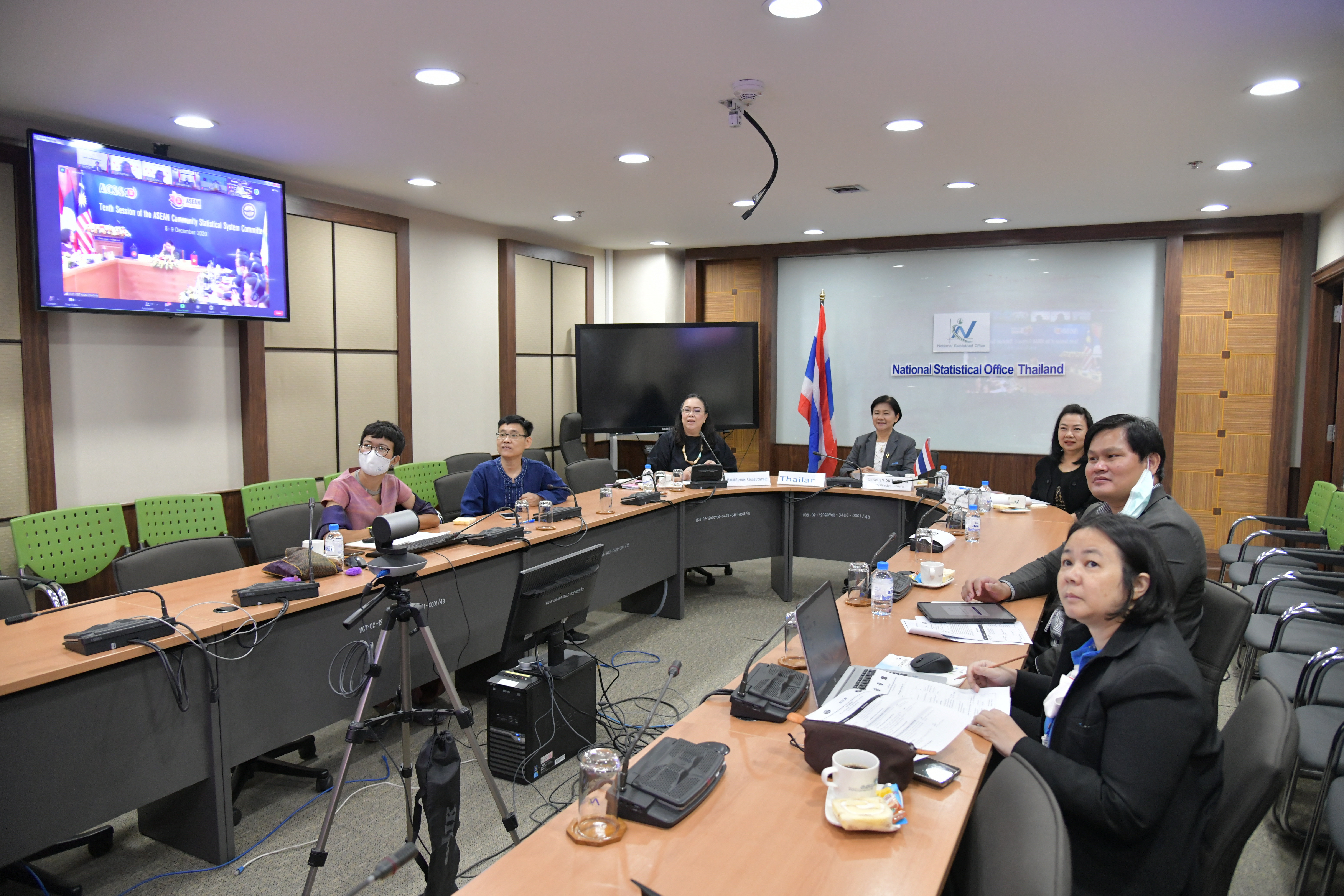 การประชุมคณะกรรมการระบบสถิติของประชาคมอาเซียน ครั้งที่ 10 (The 10TH Session of the ASEAN Community Statistical System Committee) ​
