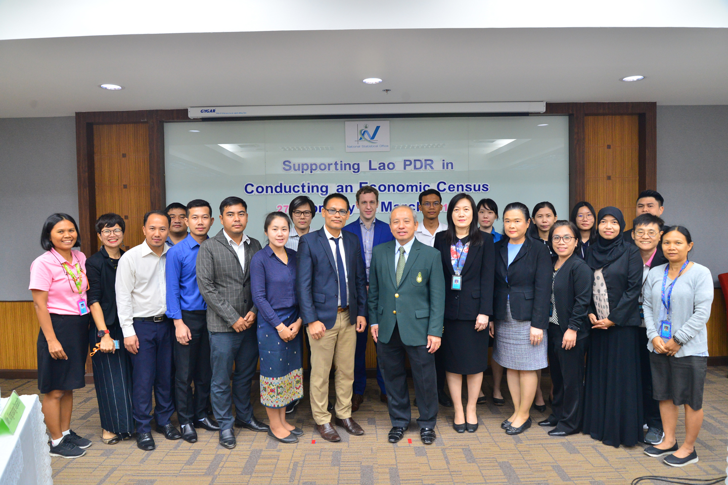 ประชุมเชิงปฏิบัติการ Supporting Lao PDR in Conducting an Economic Census